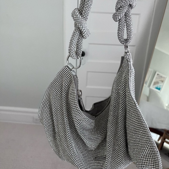 Cult Gaia HERA MINI RHINESTONE SHOULDER BAG - Picture 4 of 7